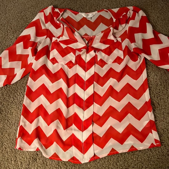 Charming Charlie Blouse - Picture 1 of 1